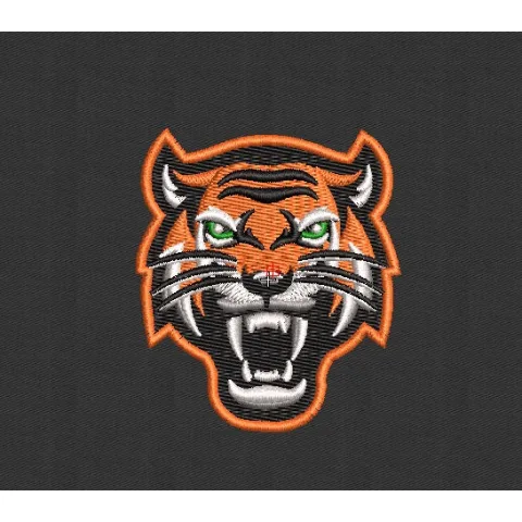 Tiger Embroidery Design