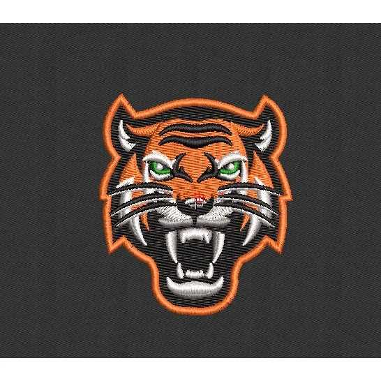 Tiger Embroidery Design