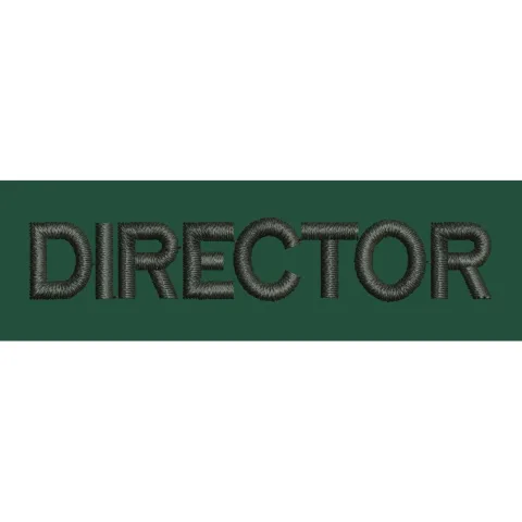 Director Embroidery Design