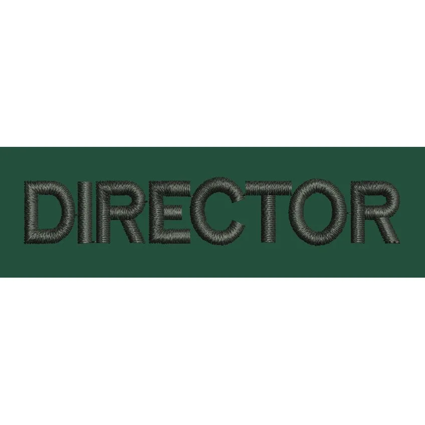 Director Embroidery Design