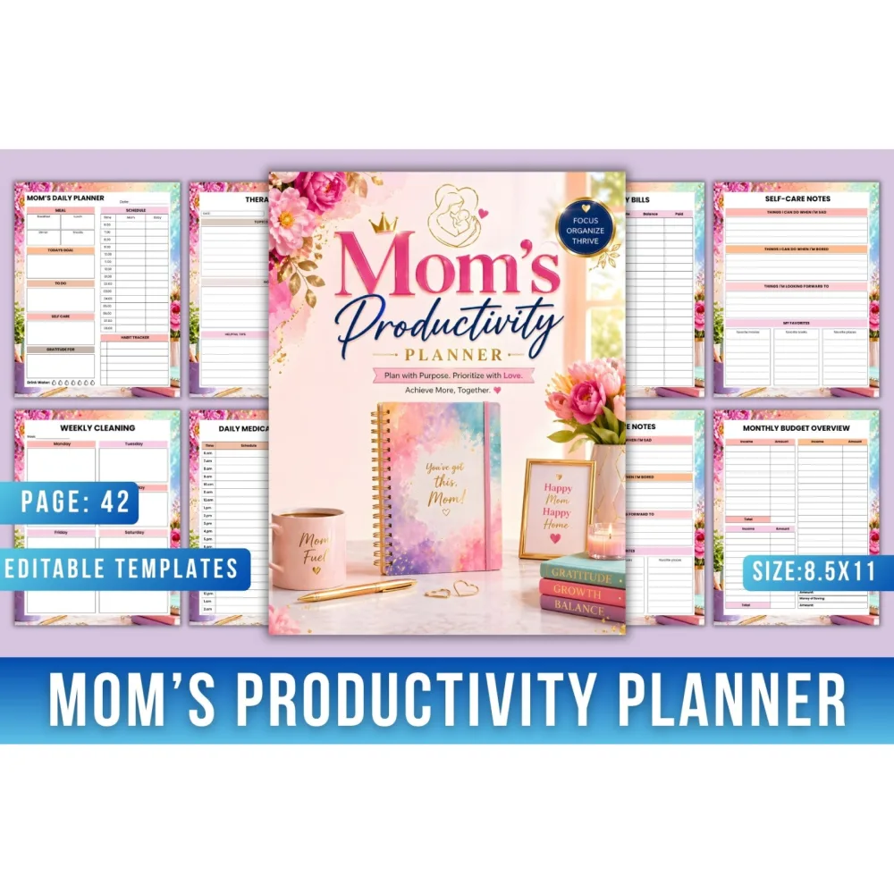 Moms Productivity Planner
