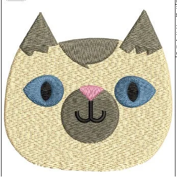 Cat Embroidery Design