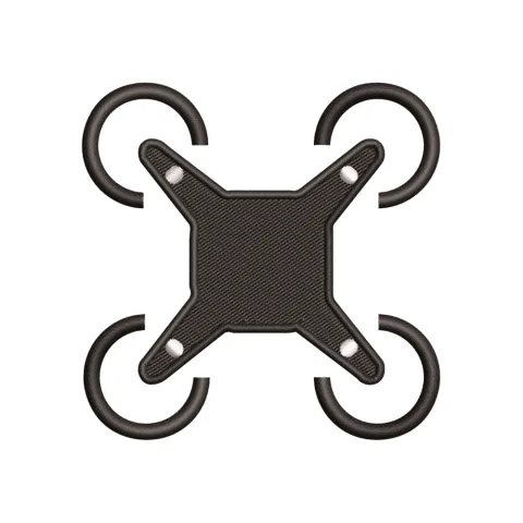 Drone Detect Embroidery Design