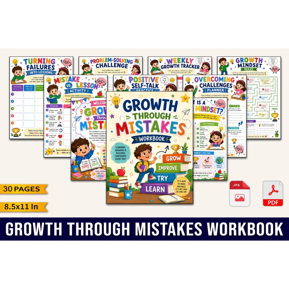 Growth Through Mistakes Workbook