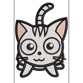 Cat Embroidery Design