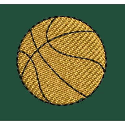 Basket Ball Embroidery Design