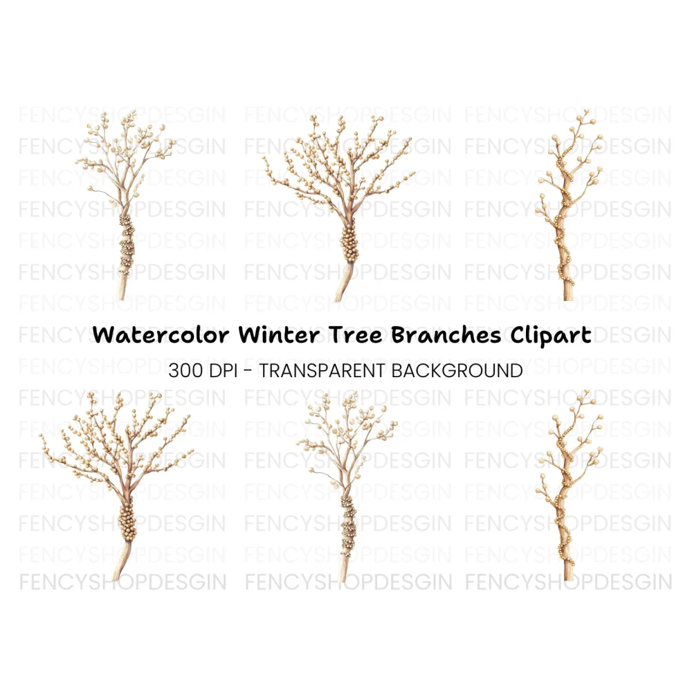 Microscopic Fungi Spore Clipart Bundle