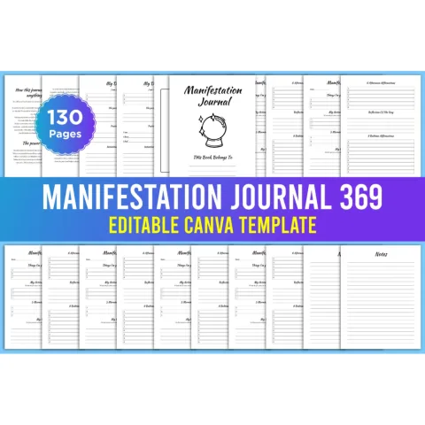 Manifestation 369 Journal