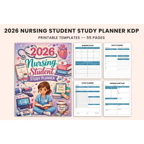 Nursing Student Study Planner