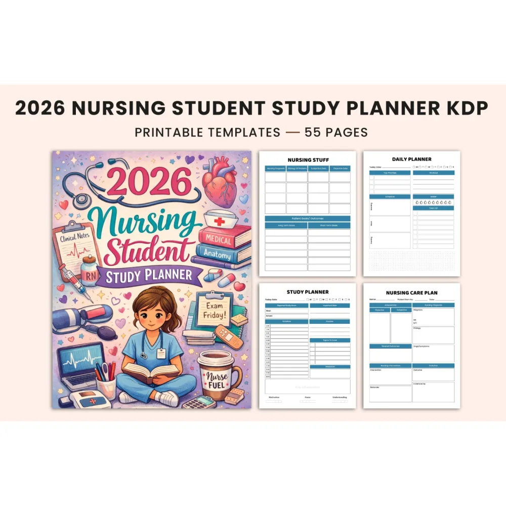 Nursing Student Study Planner