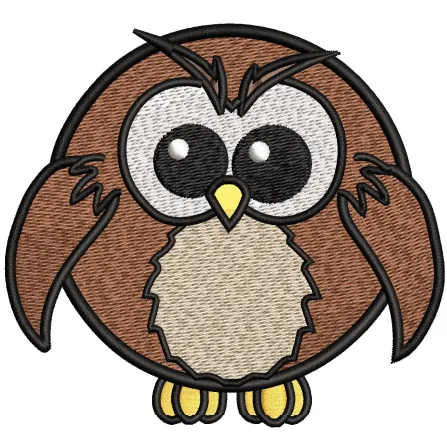 Owl Embroidery Design