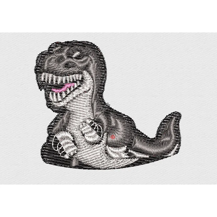 Dinosaur Embroidery Design