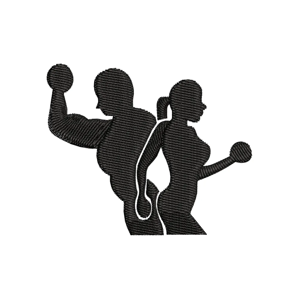 Body Strong Embroidery Design
