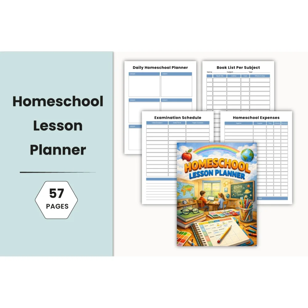 Homeschool Lesson Planner