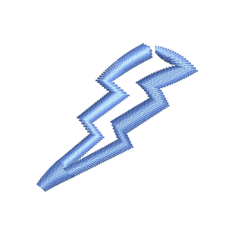 Lighting Embroidery Design