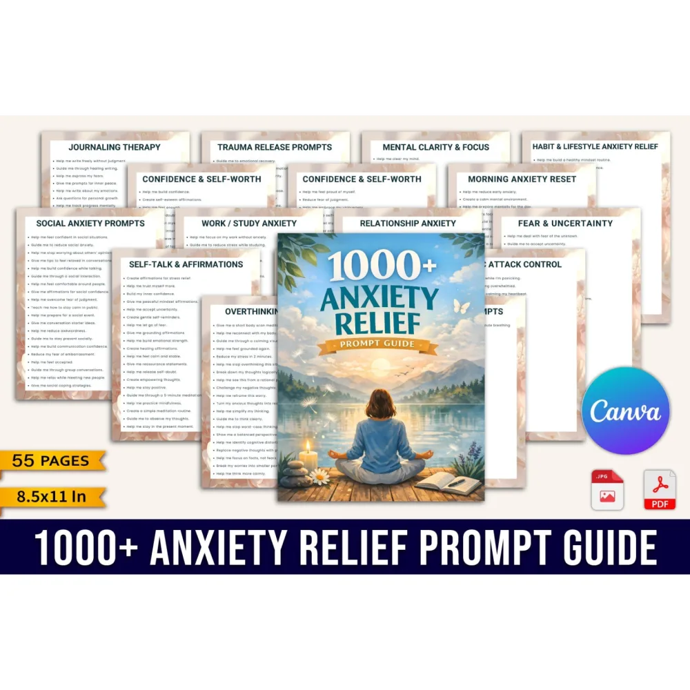 Anxiety Relief Prompts
