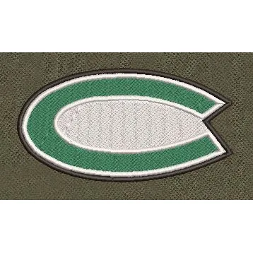 Green Embroidery Design