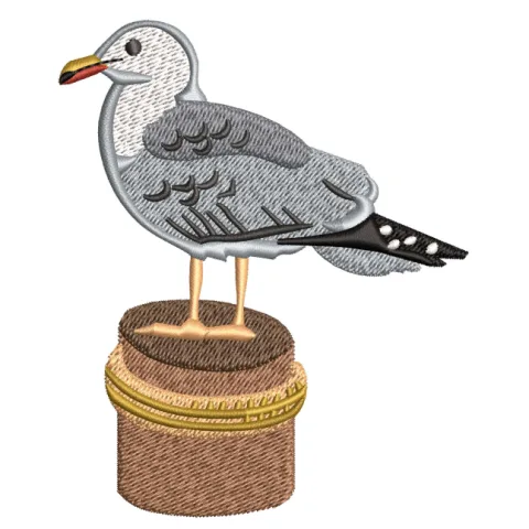 Bird Embroidery Design