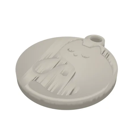 Yin Yang Dog Cat 3D Print STL File