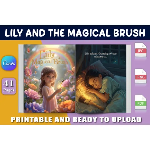 Lily and the Magical Brush Book
