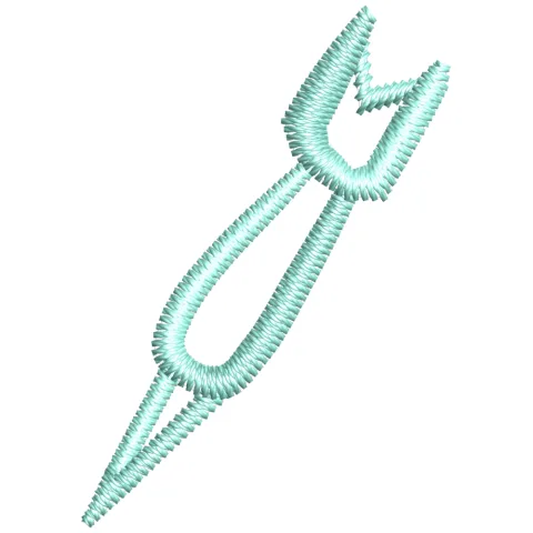 Dart Embroidery Design
