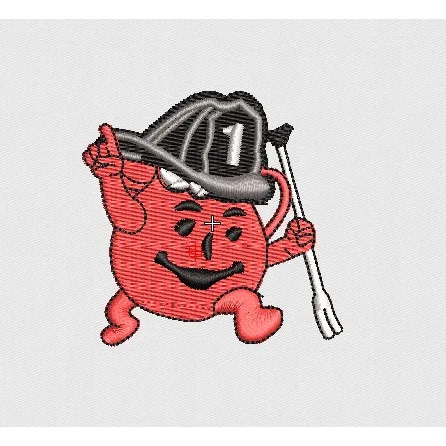 Fire Embroidery Design