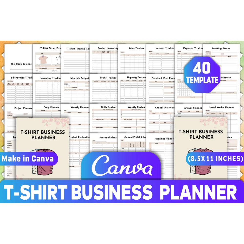 Shirt Business Planner Guide