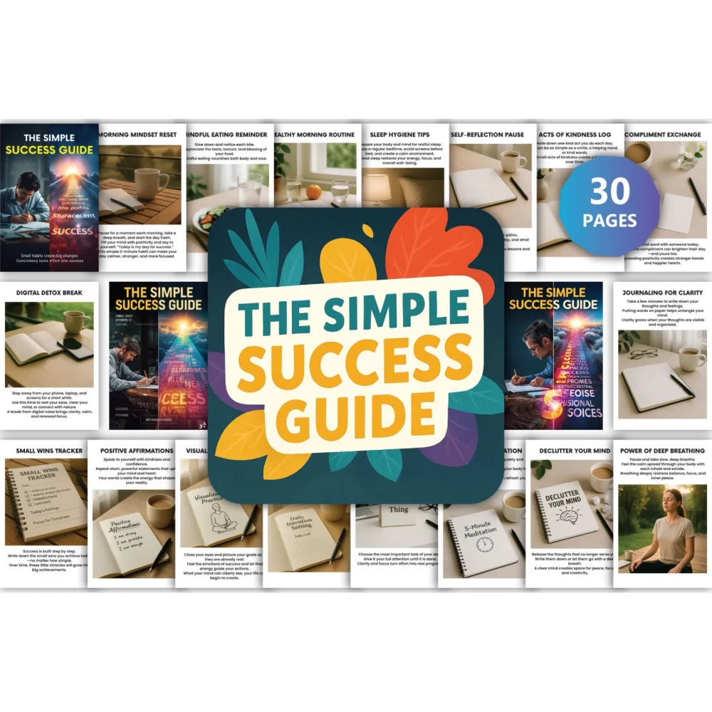 Simple Success Guide Planner