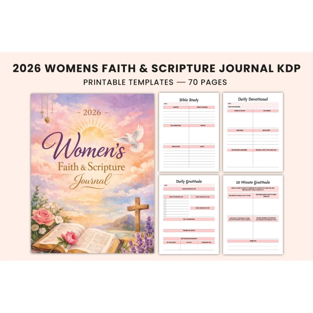 Women's Faith Scripture Journal