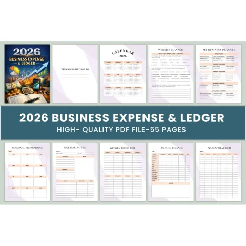 Business Expense Ledger Planner