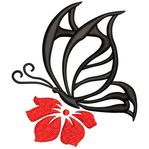 Butterfly Embroidery Design