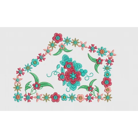 Flower Embroidery Design