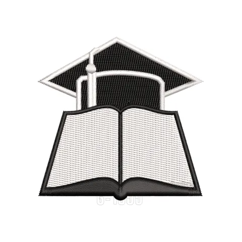 Education Embroidery Design