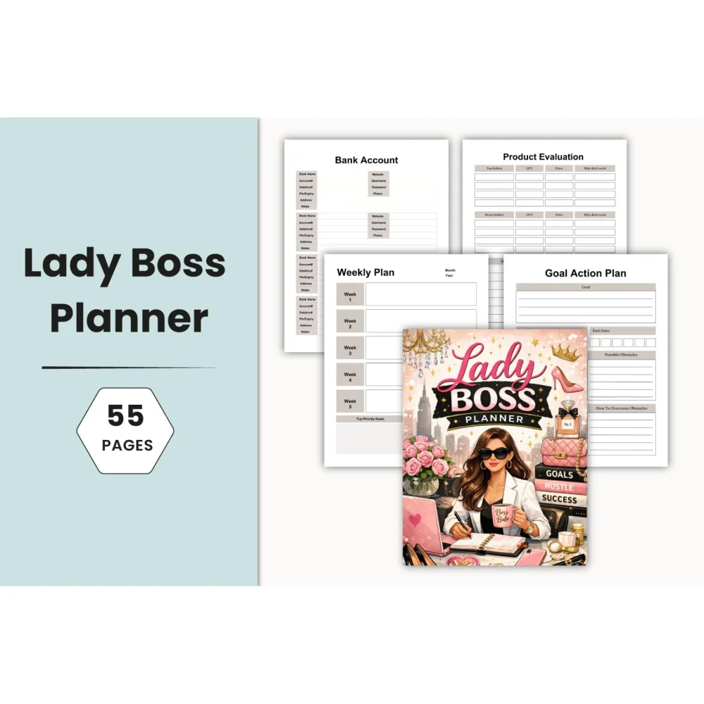 Lady Boss Planner