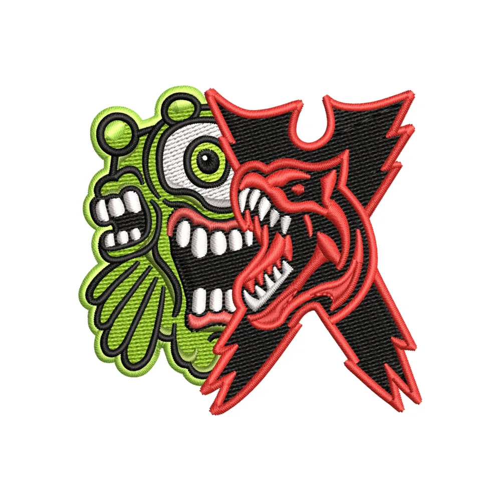 Creature Embroidery Design