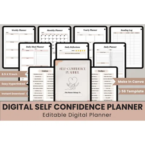 Self Confidence Planner