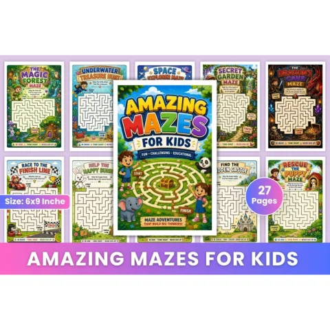 Amazing Mazes For Kids