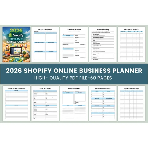 Shopify Online Business Planner