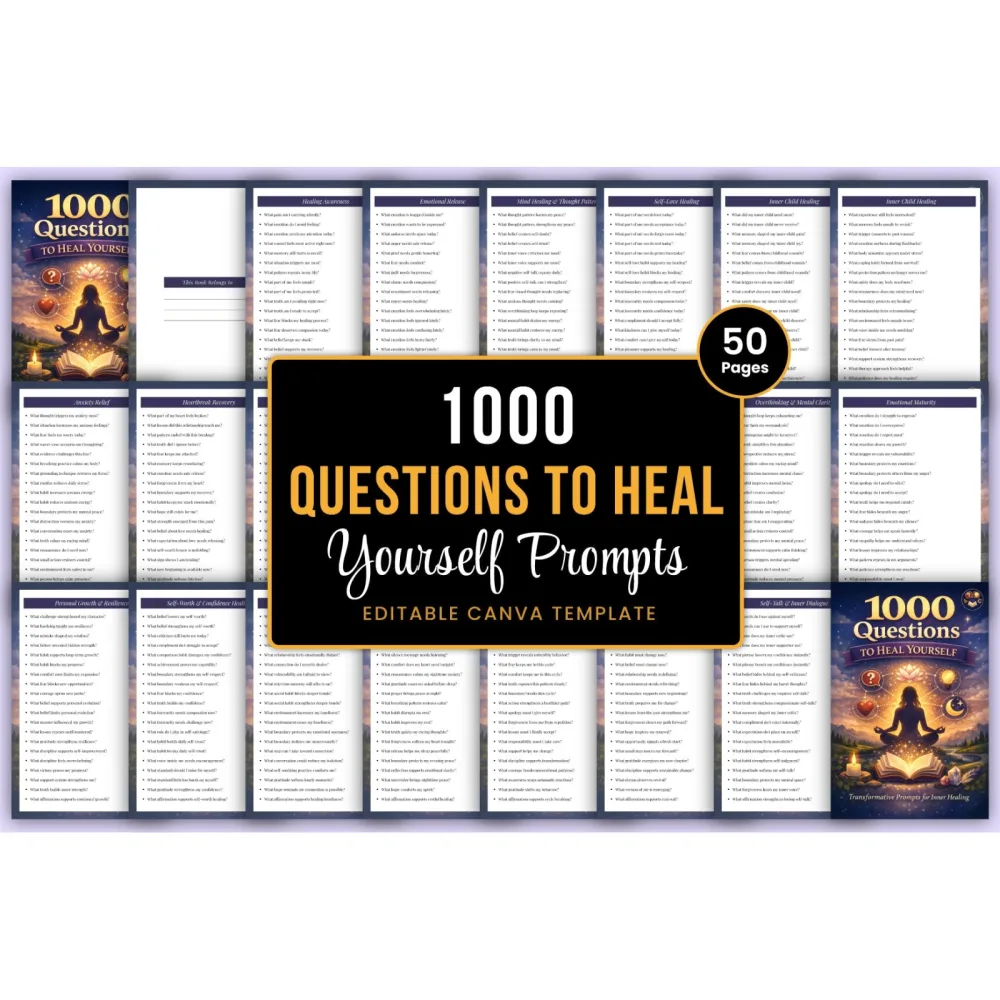 Questions to Heal Yourself Prompts