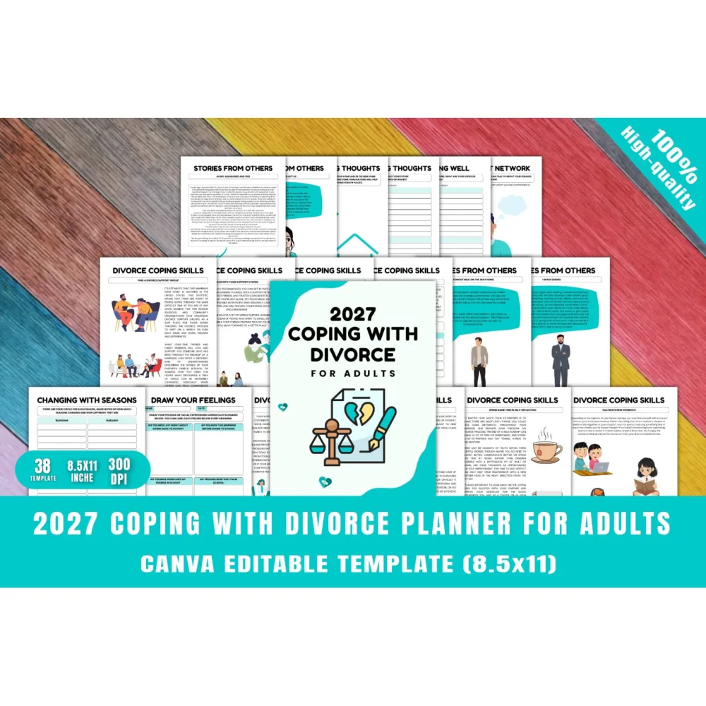 Coping With Divorce: Adult Planner Guide