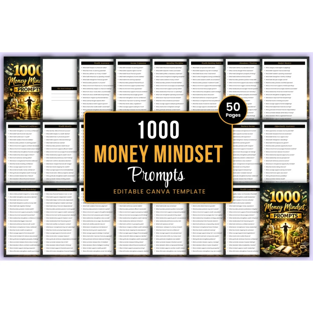Money Mindset Prompts for Success