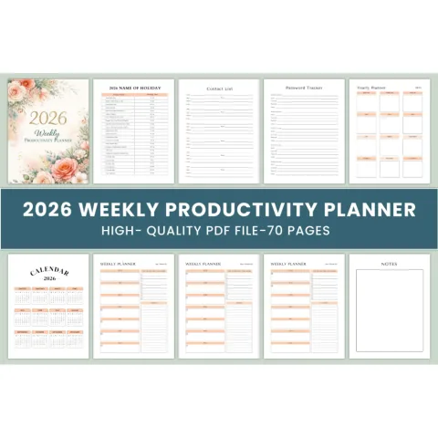 Weekly Productivity Planner