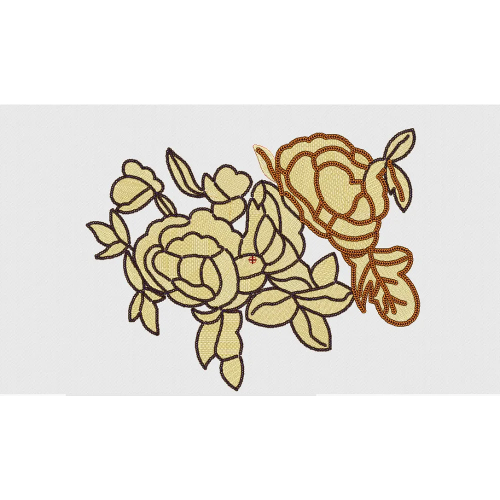 Flower Embroidery Design
