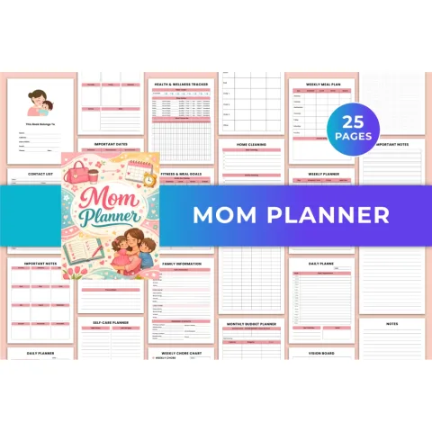 Mom Planner : Organize Your Life