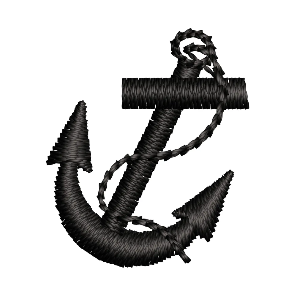 Anchor Embroidery Design
