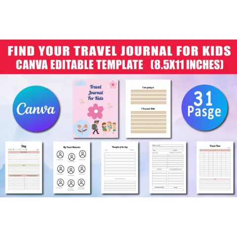 Travel Journal for Kids