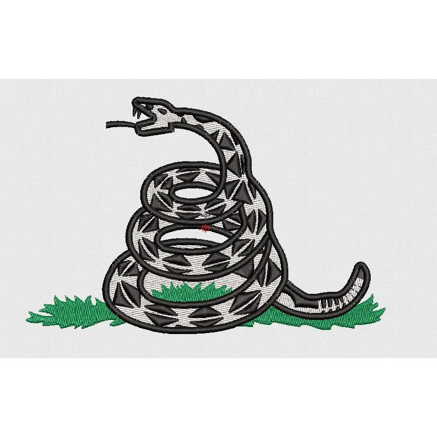 Snake Embroidery Design