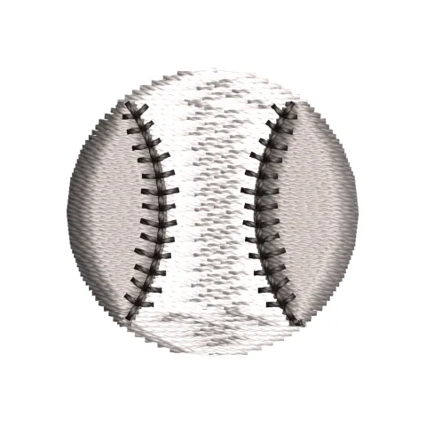 Cricket Ball Embroidery Design