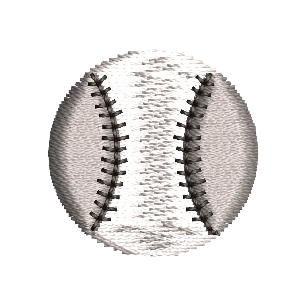 Cricket Ball Embroidery Design