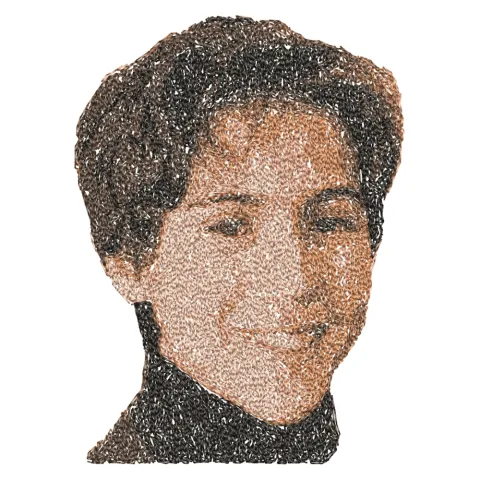 Boy Runstitch Embroidery Design